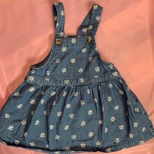 Old navy baby girls jean dress